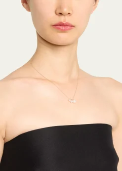 Sophie Bille Brahe14K Recycled Yellow Gold Stella Necklace with Freshwater Pearls