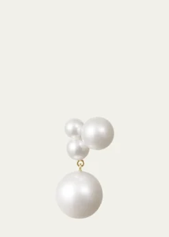 Sophie Bille Brahe14K Yellow Gold Stella Freshwater Pearl Earring, Single (Right)