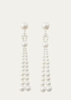 Sophie Bille BraheOpera Freshwater Pearl Tassel Earrings