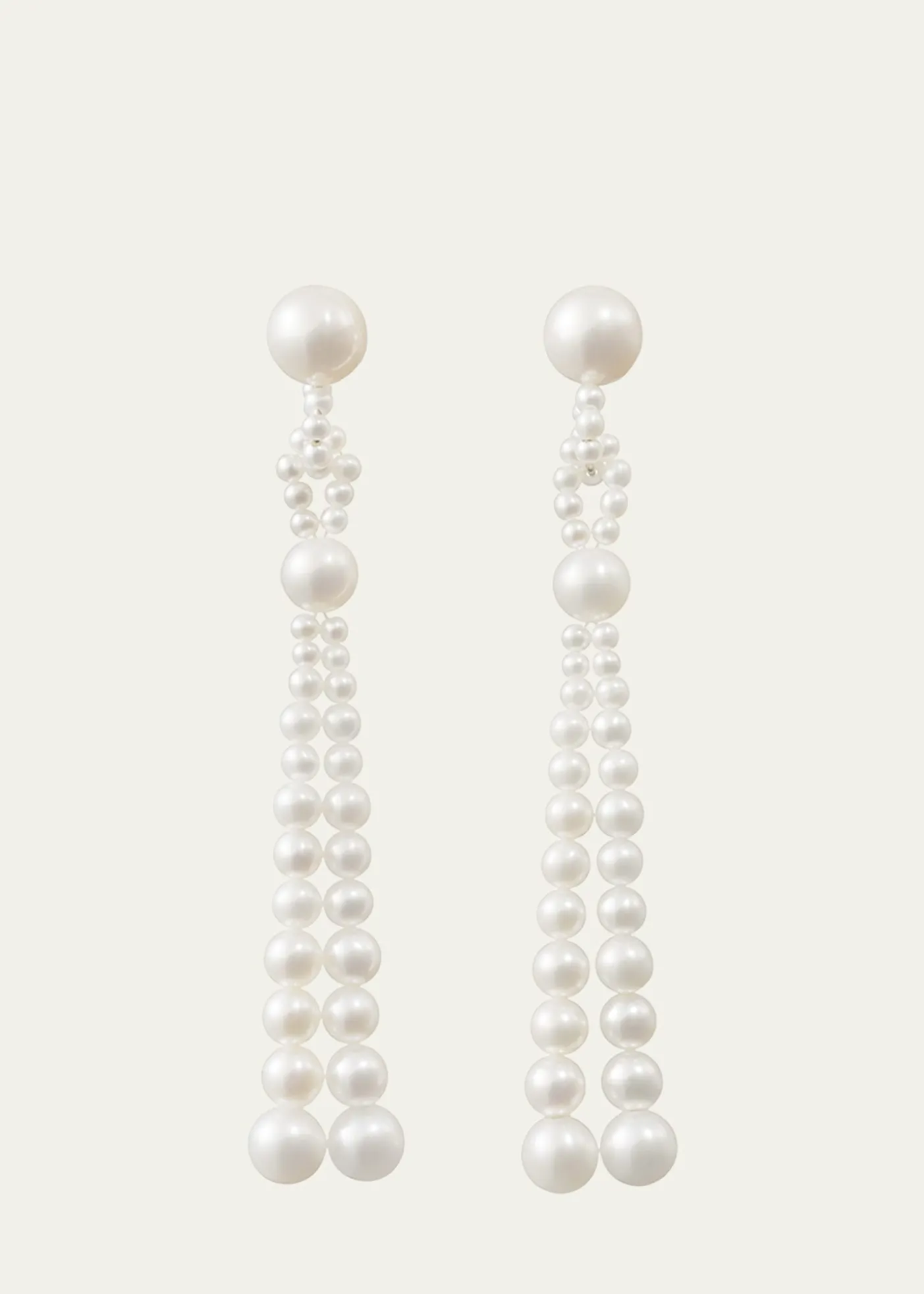 Sophie Bille BraheOpera Freshwater Pearl Tassel Earrings