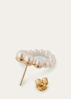 Sophie Bille BrahePetite Embrass de Perle Graduated Earring, Single, Left