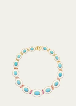 SorellinaAmalfi Necklace in Turquoise