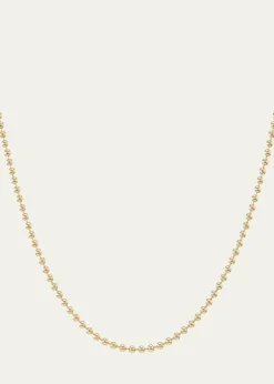 Sorellina18K Yellow Gold 2.5mm Ball Chain Necklace, 20"L