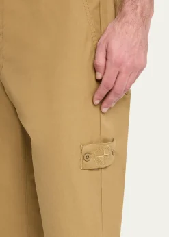 Stone IslandGhost Cotton Mid-Rise Straight-Leg Pants