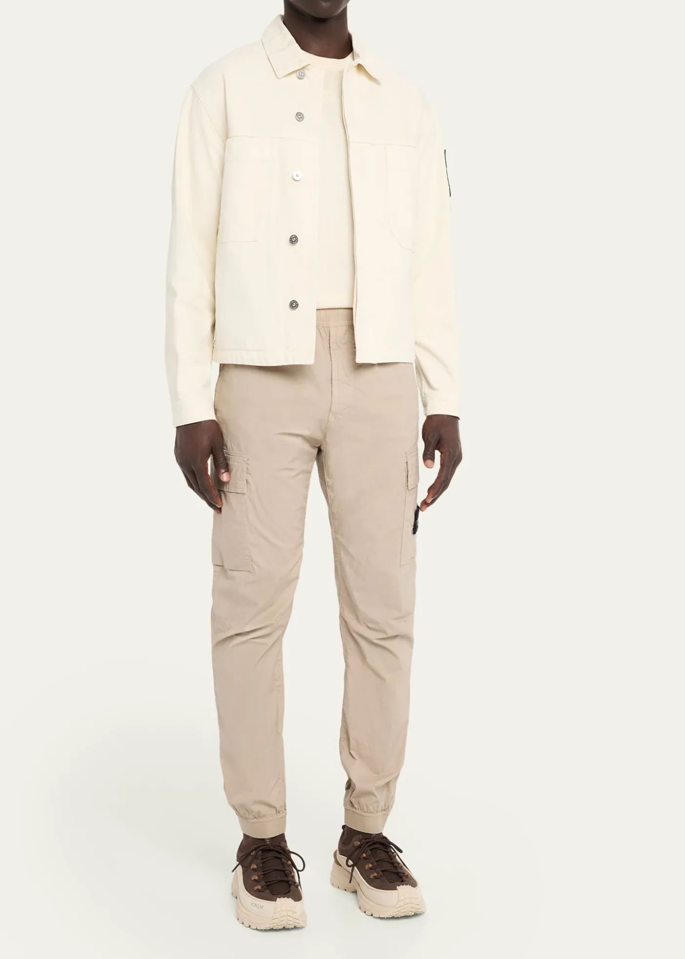 Stone IslandMen's Light Bull Denim-TC Jacket