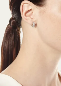 Sydney EvanCocktail 14k Gold Diamond Huggie Hoop Earrings