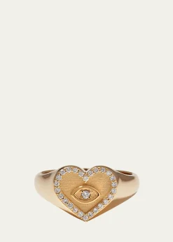 Sydney EvanHeart Marquis Eye Signet Ring
