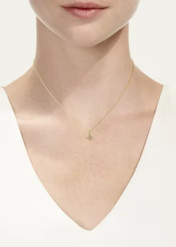 Sydney Evan14k Diamond Evil Eye and Pearl Necklace