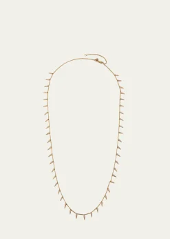 Sydney Evan14K Gold & Diamond Large Fringe Necklace