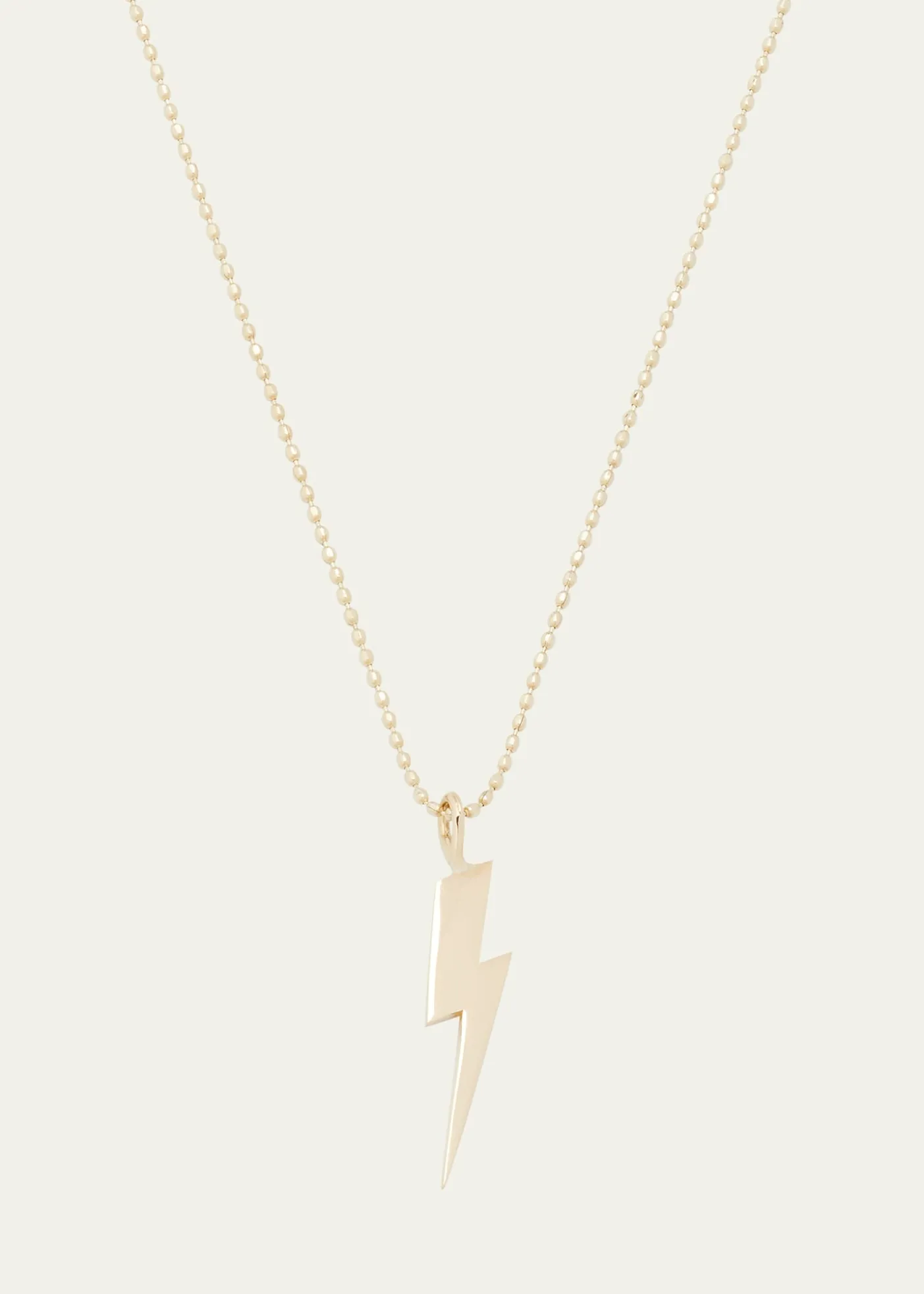 Sydney Evan14k Pure Lightning Bolt Necklace