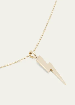Sydney Evan14k Pure Lightning Bolt Necklace