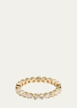 Sydney Evan14K Yellow Gold Bezel Eternity Ring