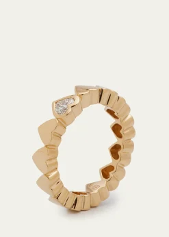 Sydney Evan14k Yellow Gold Single Diamond Heart Ring, Size 6.5