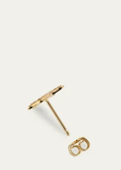 Sydney Evan14K Yellow Gold Starfish Stud Earring, Single