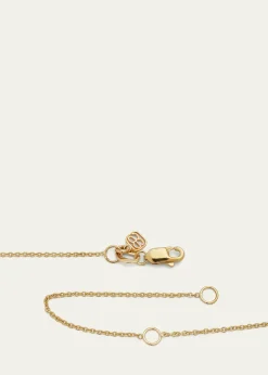 Sydney EvanLarge 14k Yellow Gold & Diamond Love Necklace