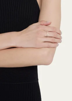 Sydney EvanLarge Love 14K Gold Ring with Diamonds