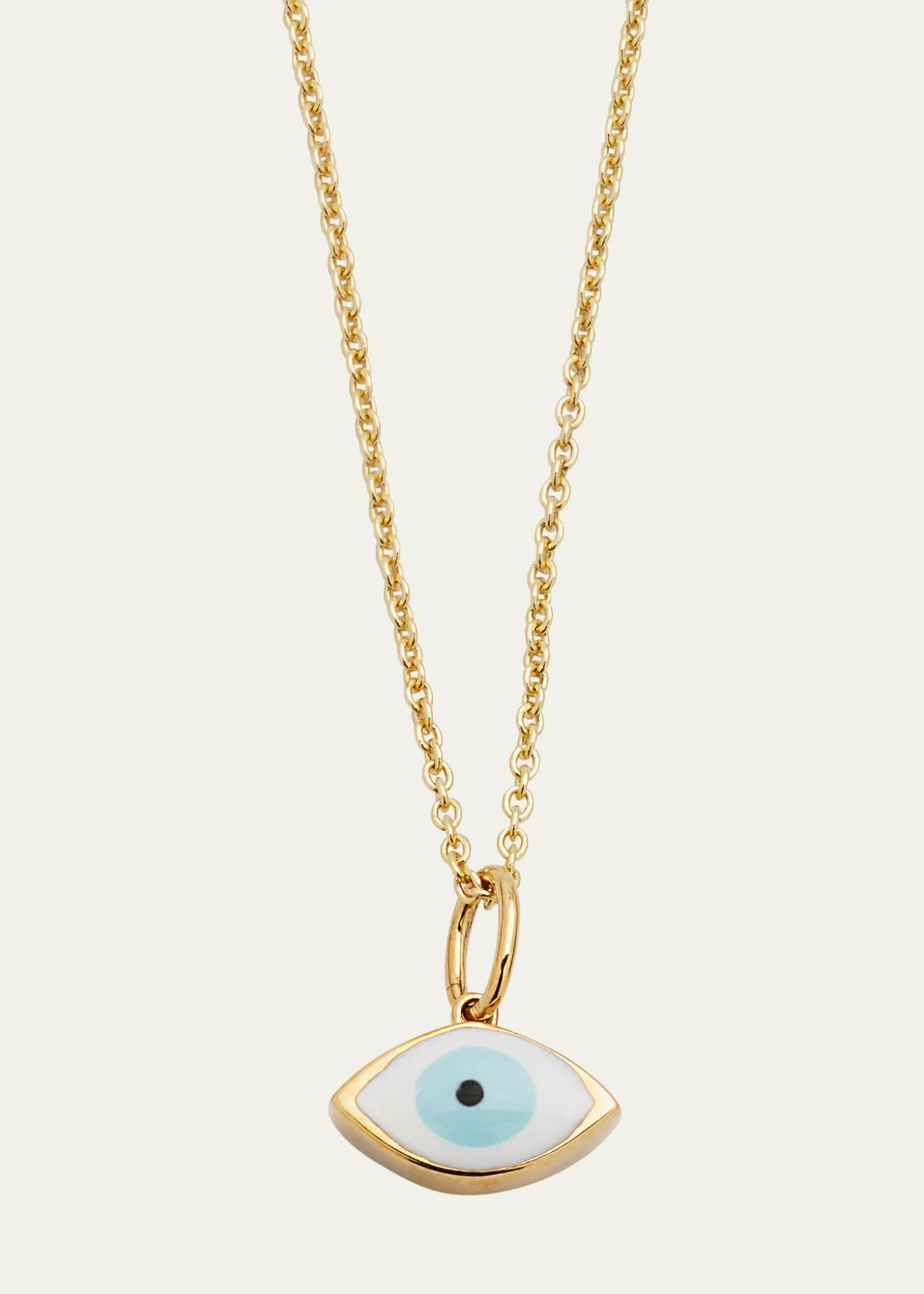 Sydney EvanMedium Enamel Evil Eye Necklace