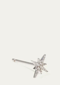 Sydney EvanStarburst Diamond Single Stud Earring