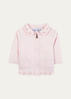 Tartine et ChocolatGirl's Quilted Openwork Jacket, Size 3M-3
