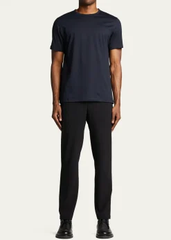 TheoryMen's Precise Luxe Cotton Short-Sleeve Tee