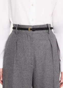 THE ROWCity Suede Skinny Belt
