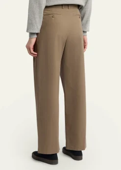THE ROWMen's Tibor Cotton-Cashmere Gabardine Pants