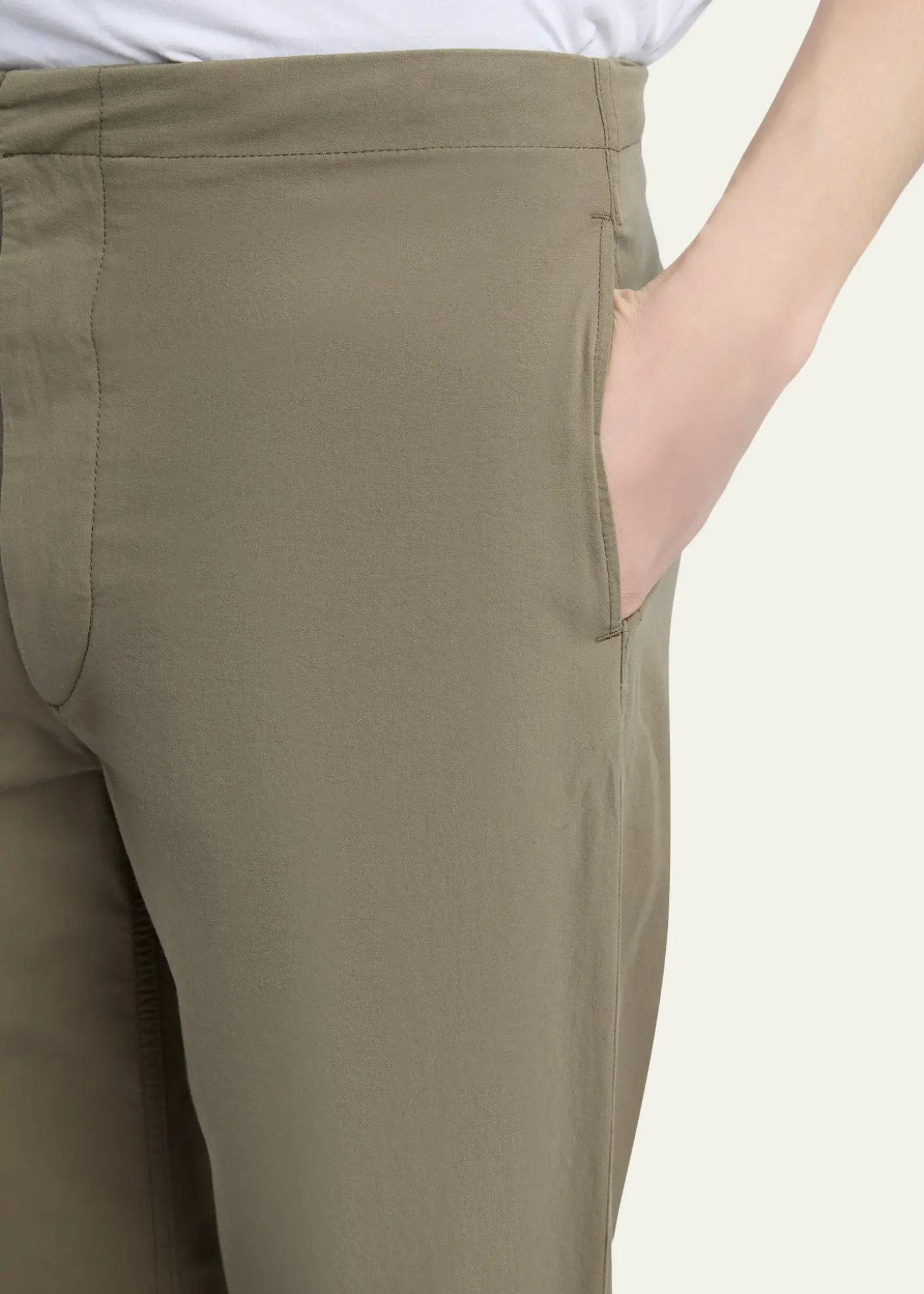 THE ROWMen's Time Straight-Leg Cotton Canvas Pants
