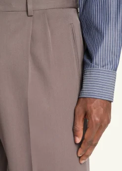 THE ROWMen's Tosca Straight-Leg Wool-Silk Pants