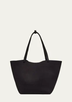THE ROWPark Tote Bag in Nubuck Leather
