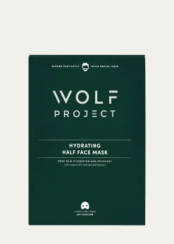 The Wolf ProjectHydrating Half Face Mask, 4 Pack