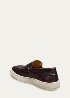 THIS ITEM IS NOT AVAILABLE.Allen Edmonds ReserveMen's Roman Pebble Leather Hybrid Penny Loafers