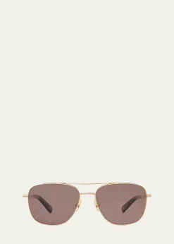 THIS ITEM IS NOT AVAILABLE.Garrett LeightMen's El Capitan Aviator Sunglasses