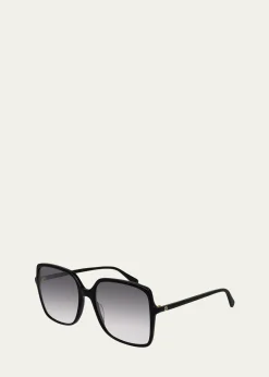 THIS ITEM IS NOT AVAILABLE.GucciSquare Acetate Sunglasses
