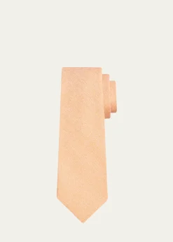 THIS ITEM IS NOT AVAILABLE.KitonMen's Solid Silk 7-Fold Tie