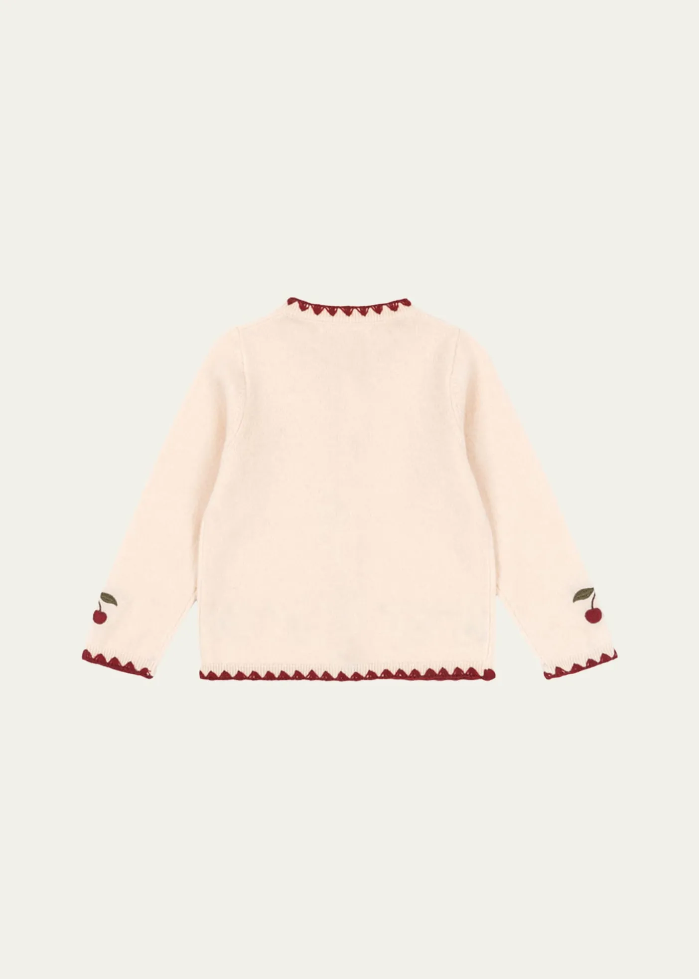 THIS ITEM IS NOT AVAILABLE.Konges SlojdCollette Cherry Embroidered Cardigan, Size 9M-10