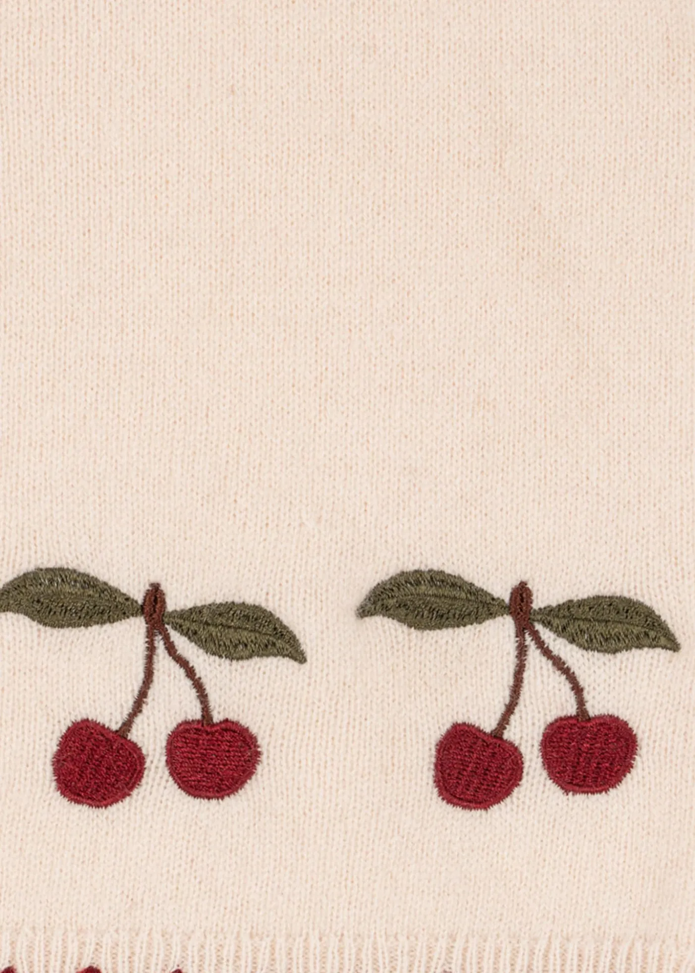 THIS ITEM IS NOT AVAILABLE.Konges SlojdCollette Cherry Embroidered Cardigan, Size 9M-10