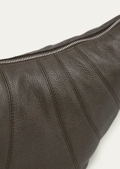 THIS ITEM IS NOT AVAILABLE.LEMAIREMen's Medium Croissant Leather Crossbody Bag