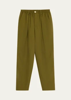 THIS ITEM IS NOT AVAILABLE.MarniMen's Wool Coulisse-Waist Pleated Trousers