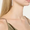 THIS ITEM IS NOT AVAILABLE.Nickho ReyCindy Rhodium Crystal Drop Earrings