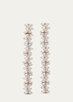 THIS ITEM IS NOT AVAILABLE.Nickho ReyCindy Rhodium Crystal Drop Earrings