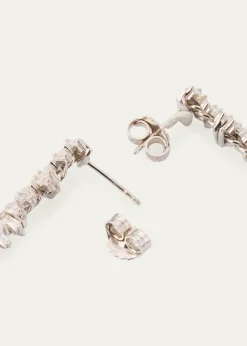 THIS ITEM IS NOT AVAILABLE.Nickho ReyCindy Rhodium Crystal Drop Earrings
