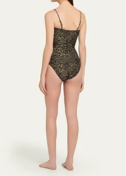 THIS ITEM IS NOT AVAILABLE.Nili LotanLeopard One-Piece Swimsuit
