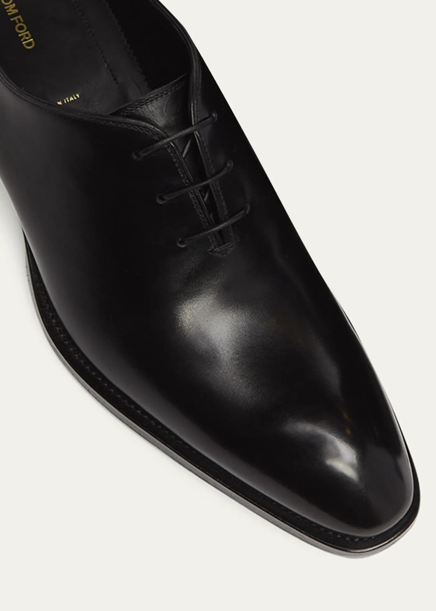 THIS ITEM IS NOT AVAILABLE.TOM FORDMen's Burnished Leather Oxfords
