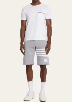 Thom BrowneMen's 4-Bar Basic Terry Sweat Shorts