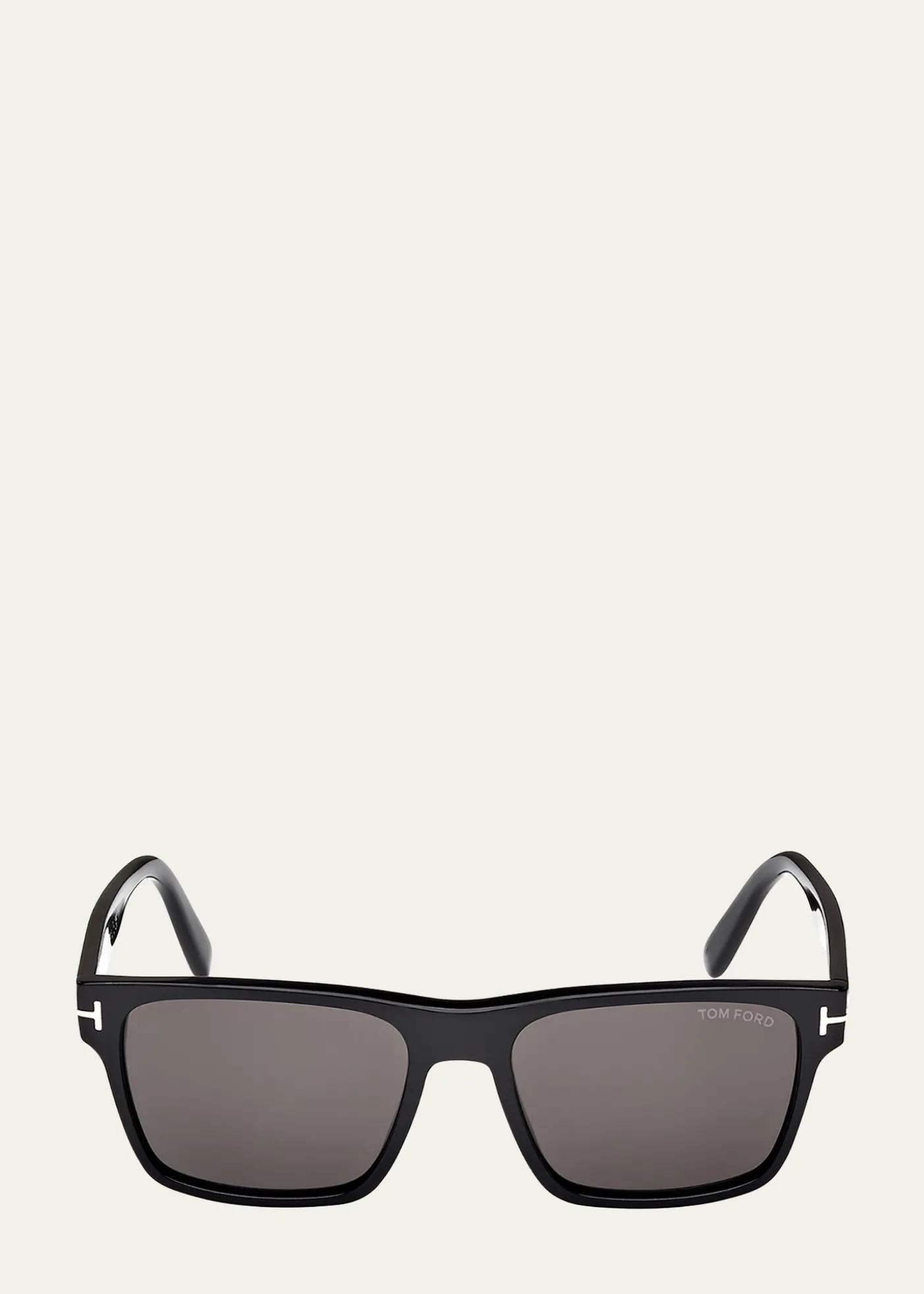 TOM FORDMen's Calder Acetate Square Sunglasses
