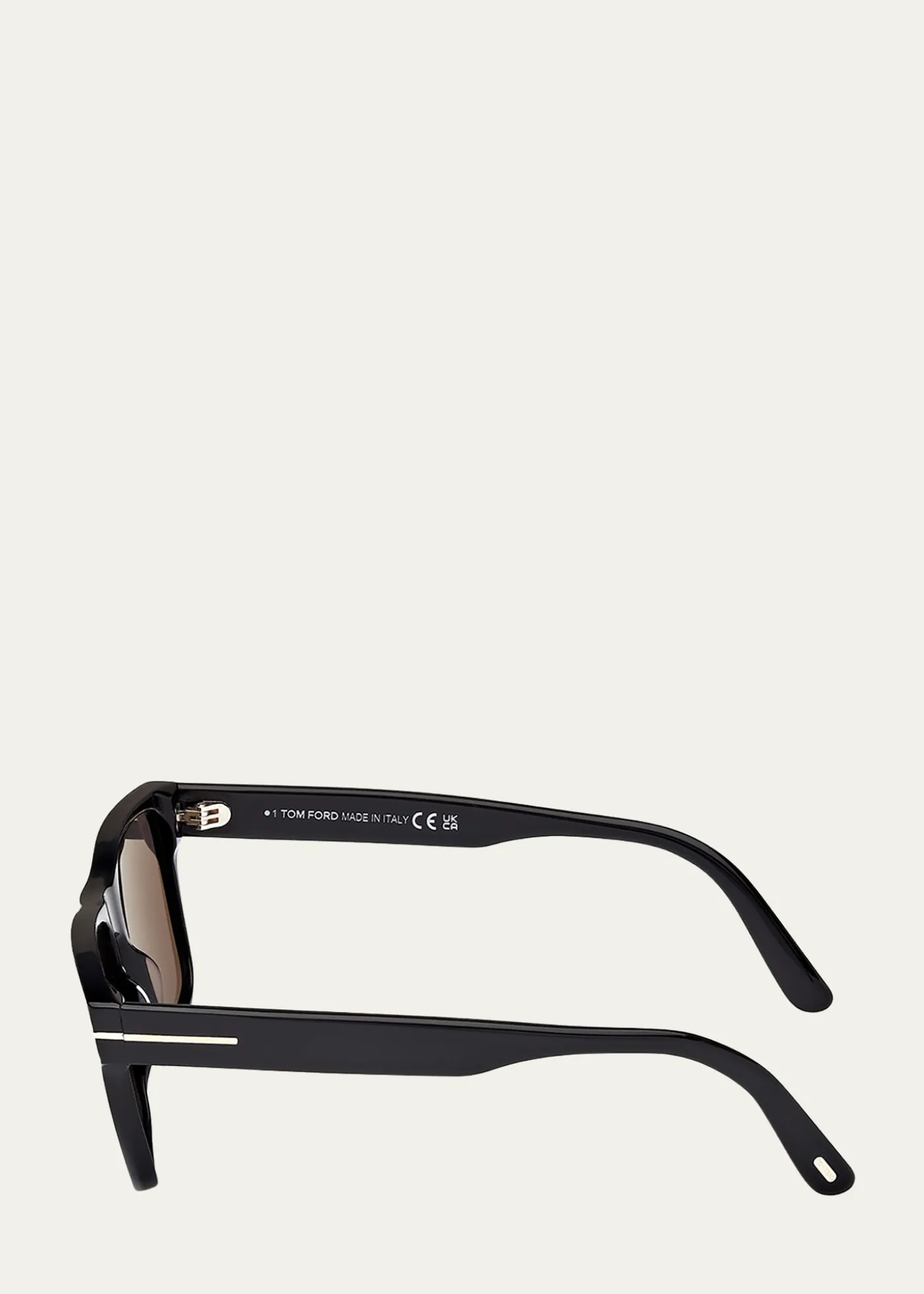 TOM FORDMen's Calder Acetate Square Sunglasses