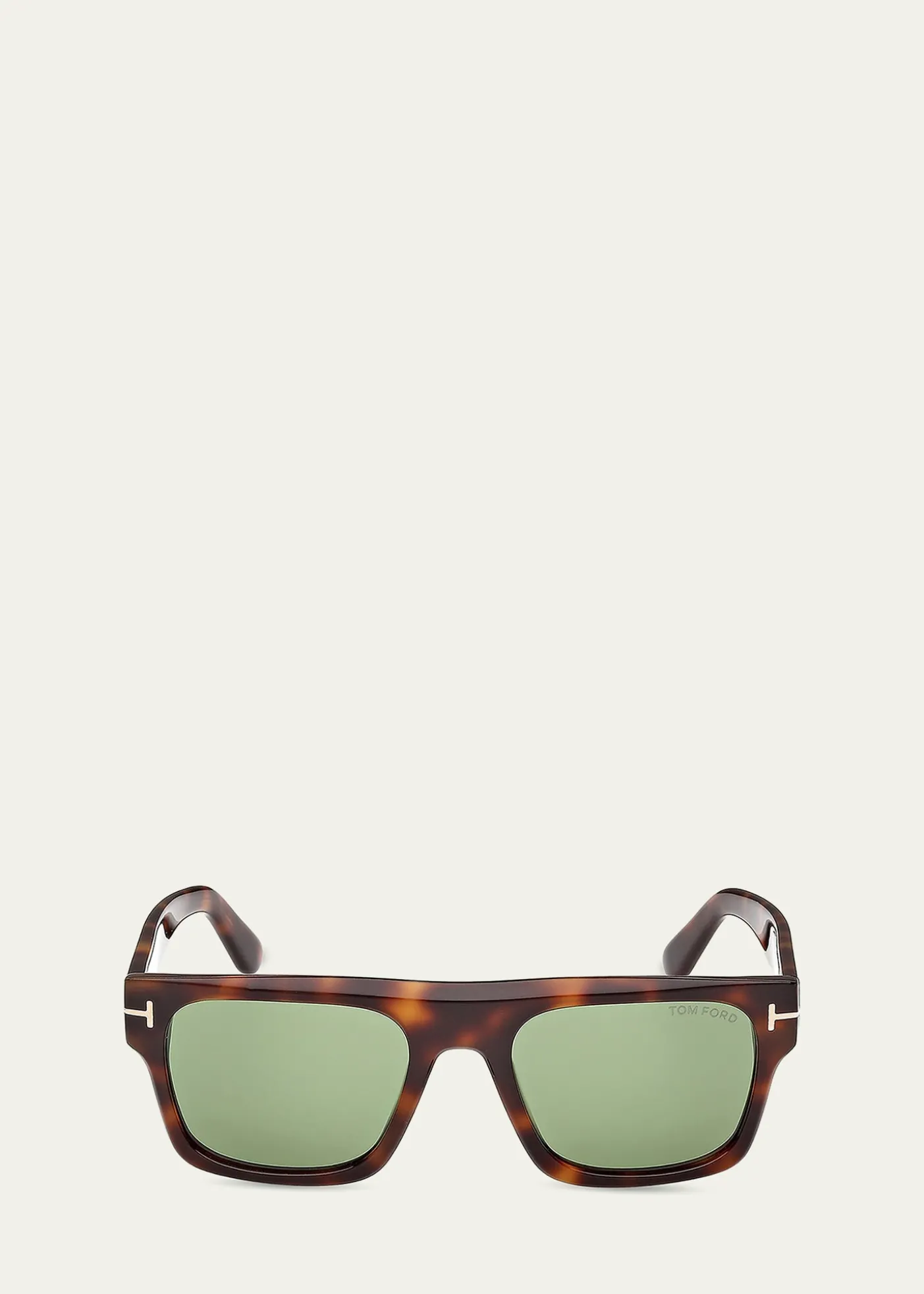 TOM FORDMen's Cyrus 02 53mm Square Acetate Sunglasses