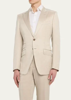 TOM FORDMen's O'Connor Silk-Linen Twill Suit