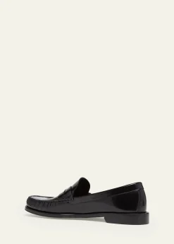 TOM FORDMen's Oliver Leather Penny Loafers