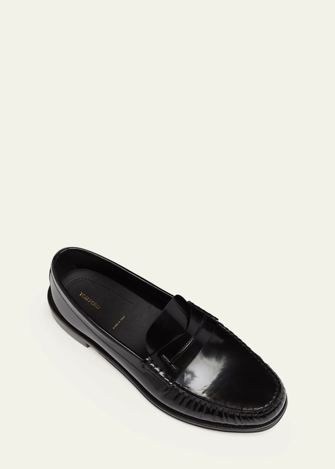 TOM FORDMen's Oliver Leather Penny Loafers